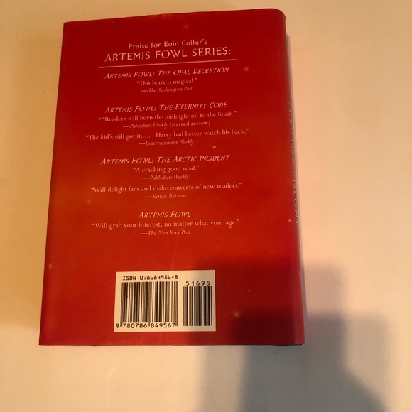 Artemis Fowl book 5 - The Lost Colony by Eoin  Colfer - first edition hardcover - Picture 3 of 7